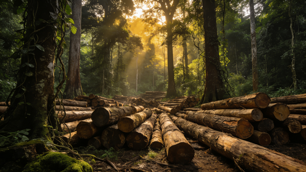 Dibetou de &Aacute;frica Central: madera dura ex&oacute;tica de primera calidad para interiores de lujo